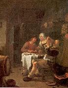 MIERIS, Frans van, the Elder The Peasant Inn oil on canvas